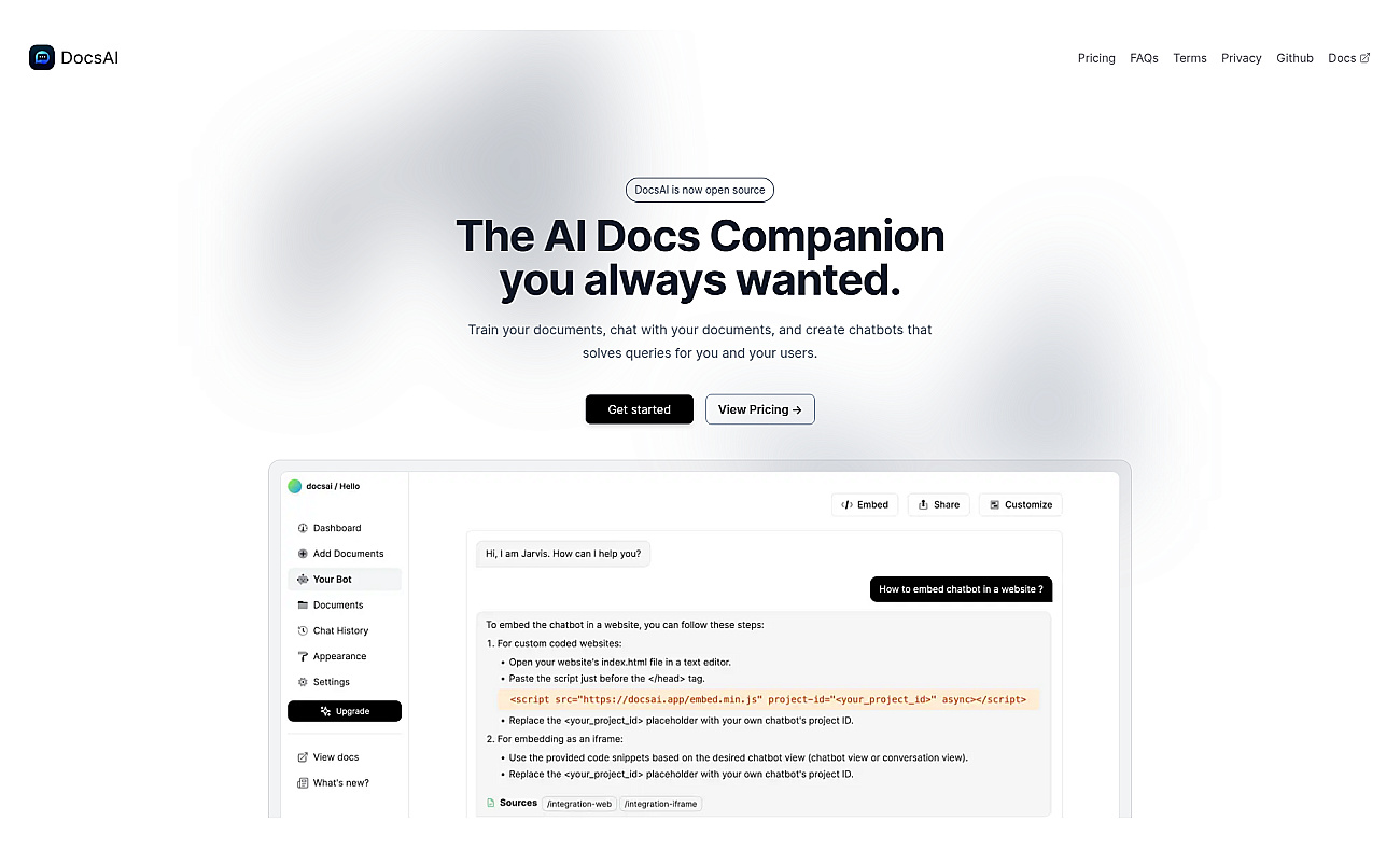 DocsAI screenshot