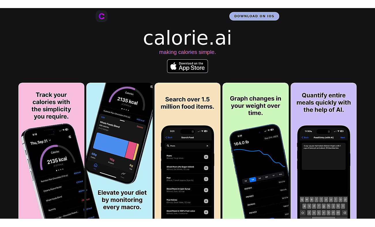 CalorieAI screenshot