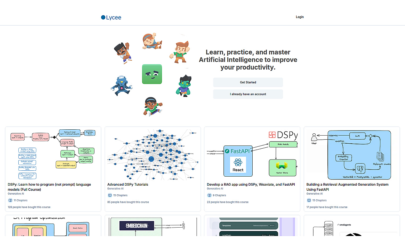 Lycee AI screenshot