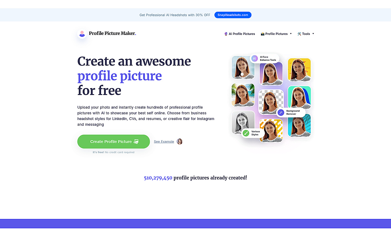 Pfpmaker screenshot