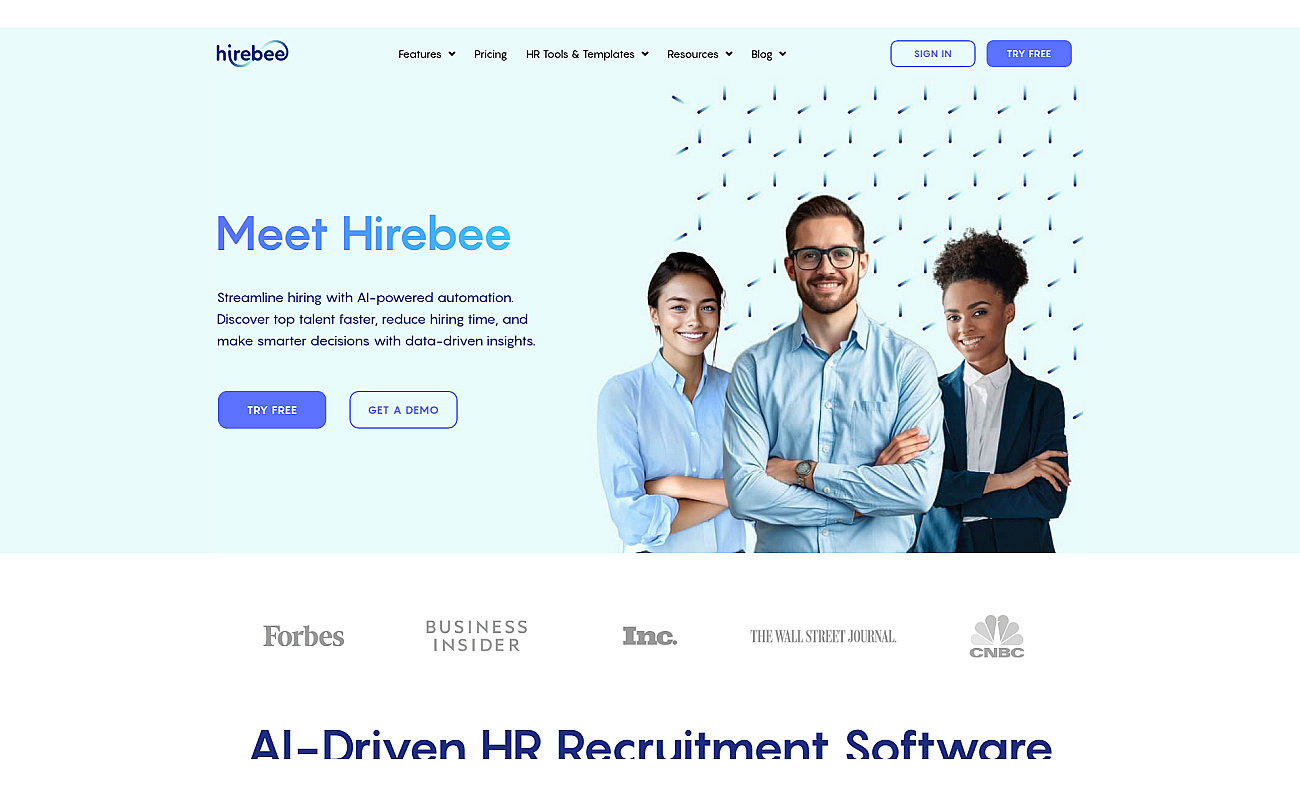 Hirebee.ai screenshot