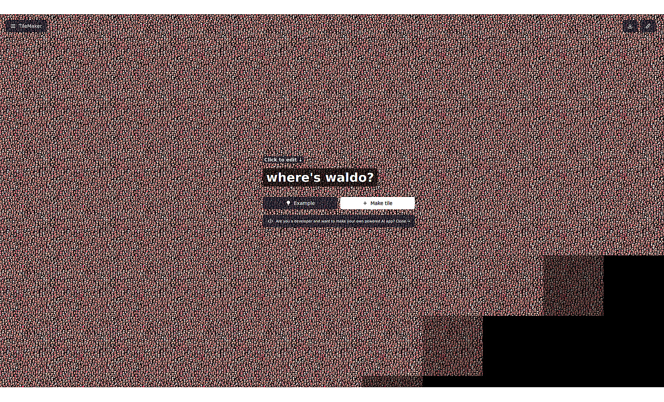TileMaker screenshot