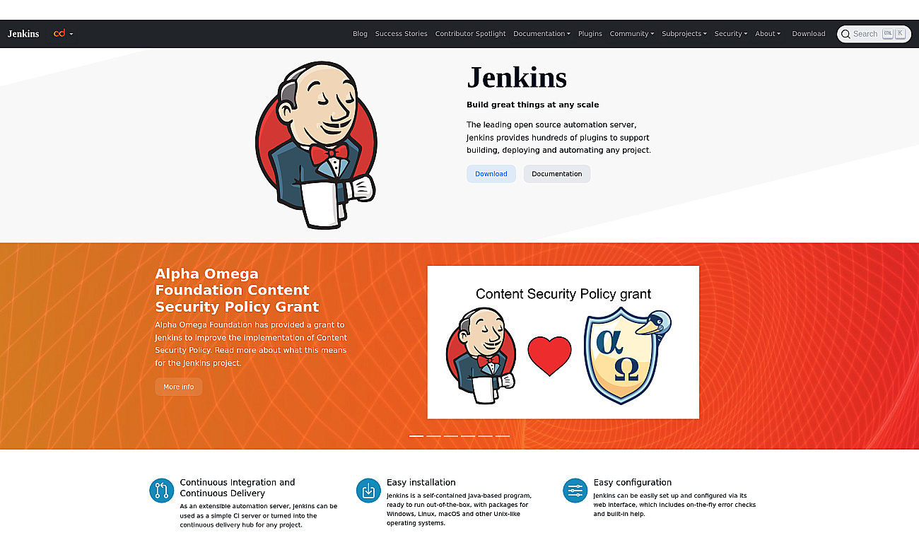 Jenkins screenshot