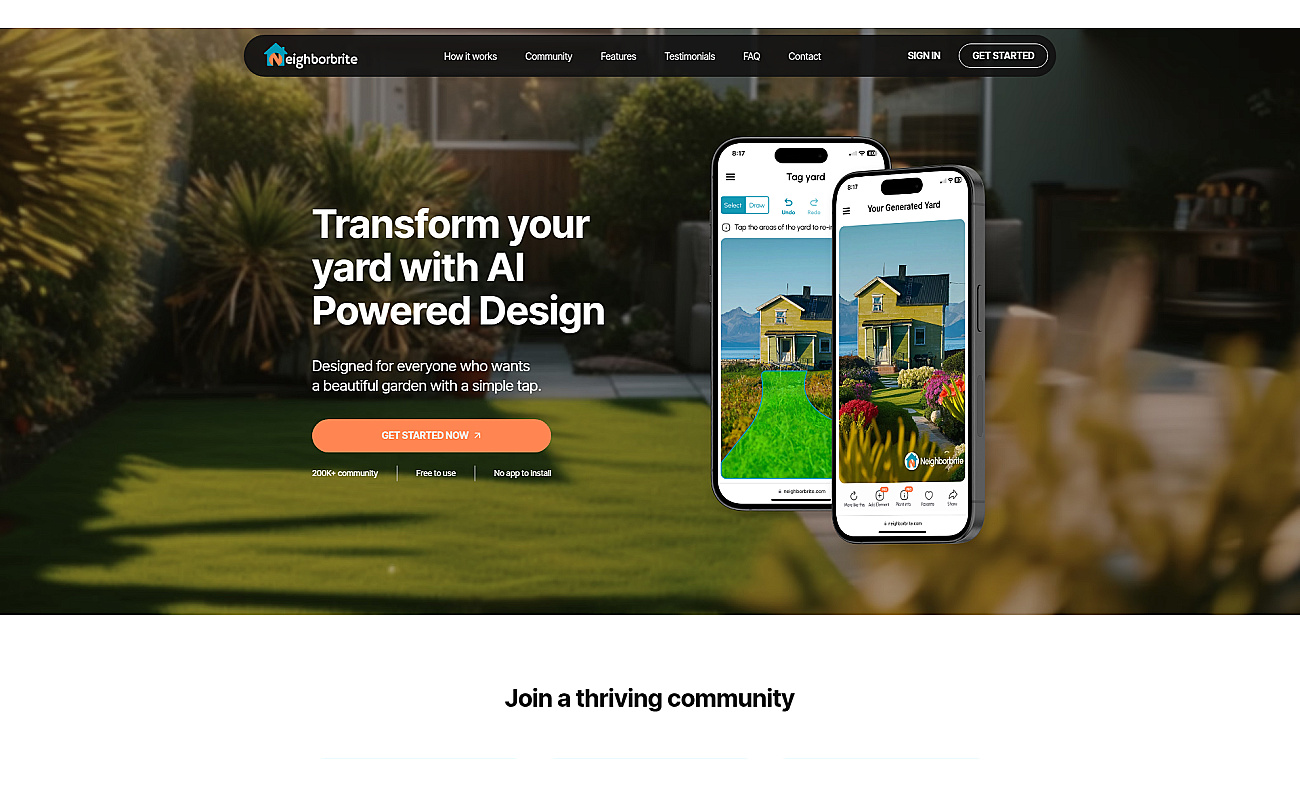Neighborbrite screenshot