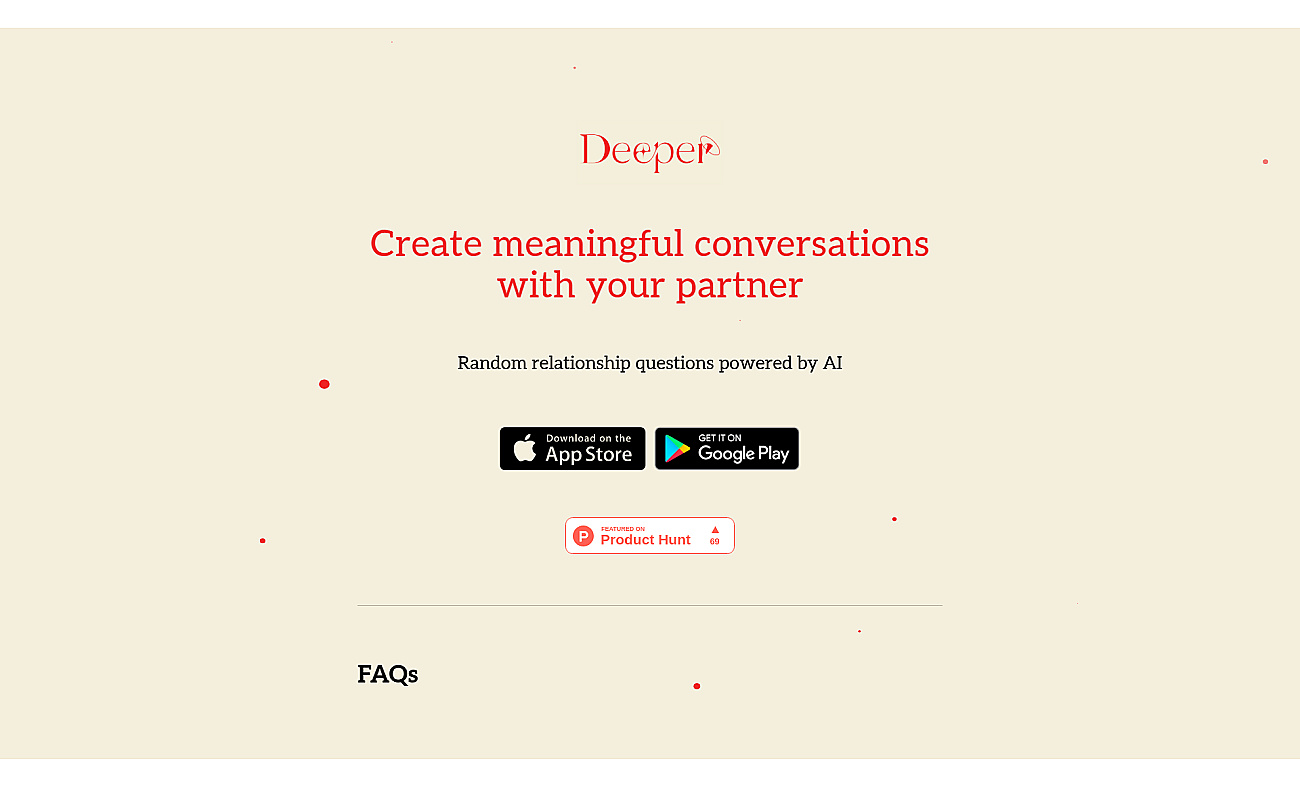 Deeper screenshot