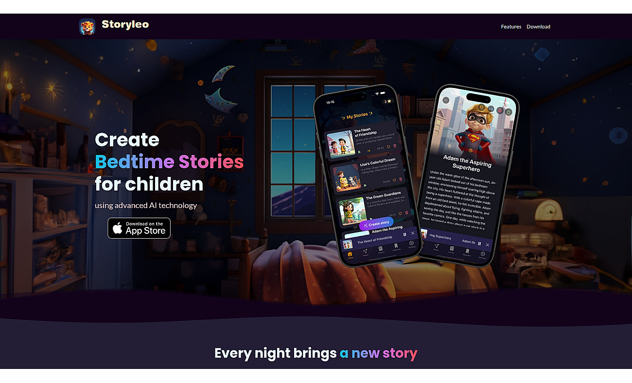 Storyleo screenshot