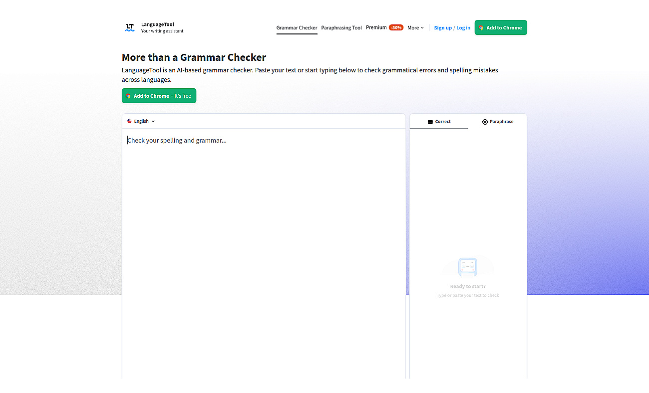LanguageTool Plus screenshot