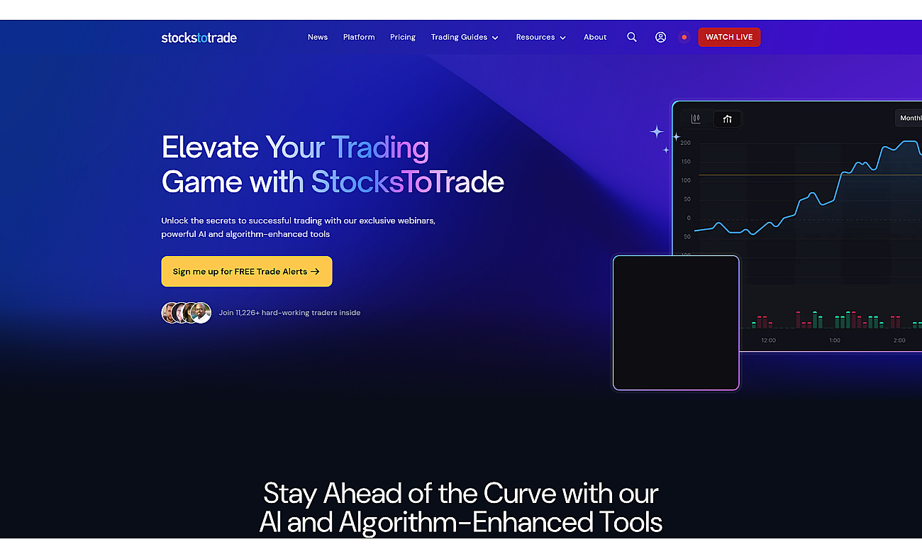 StocksToTrade screenshot