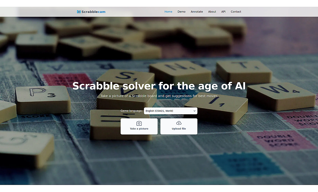 Scrabblecam screenshot