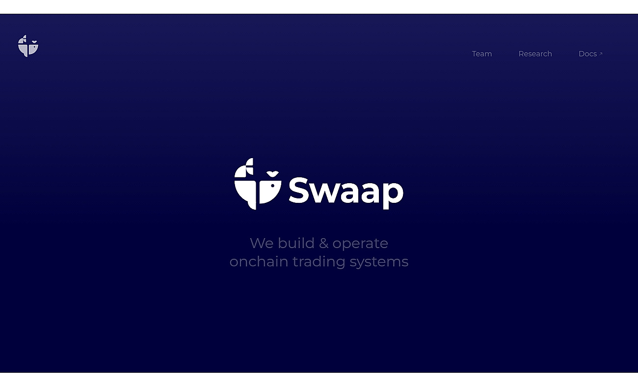 Swaap v2 screenshot