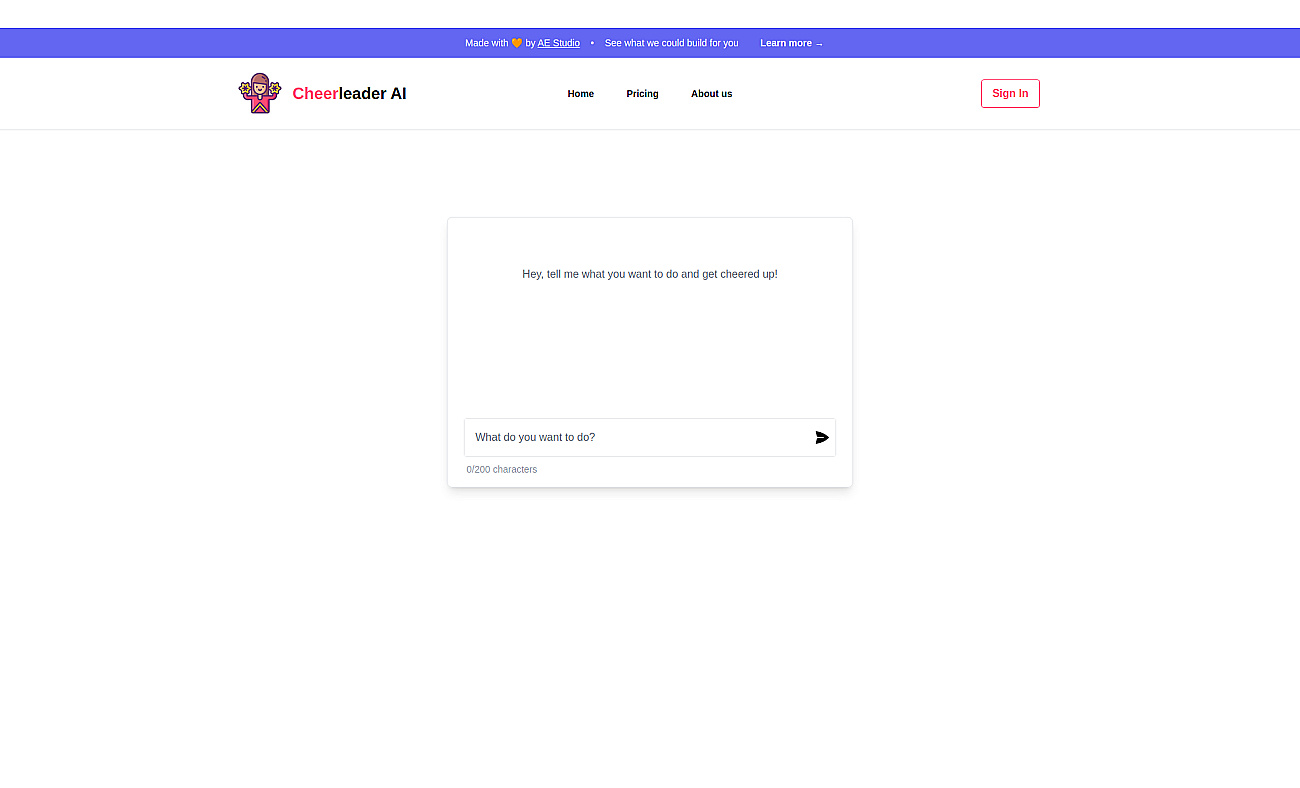 Cheerleaderai screenshot