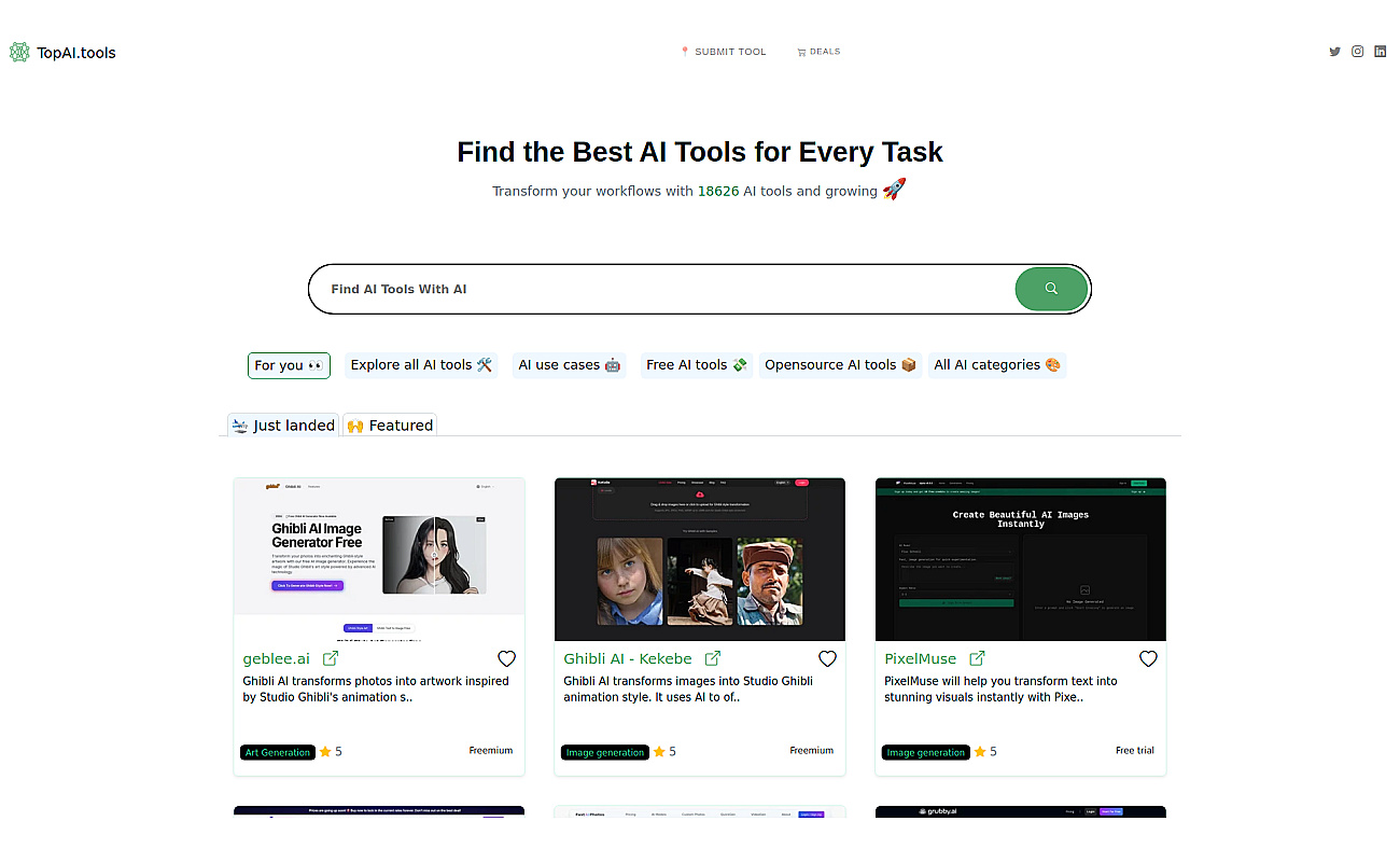 TopAI.tools screenshot