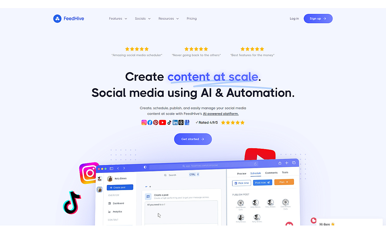 FeedHive screenshot