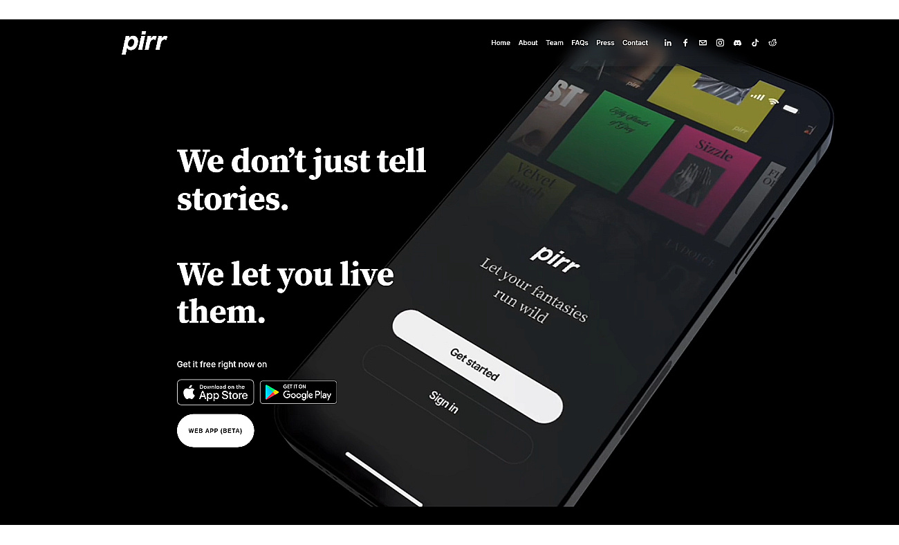 Pirr screenshot
