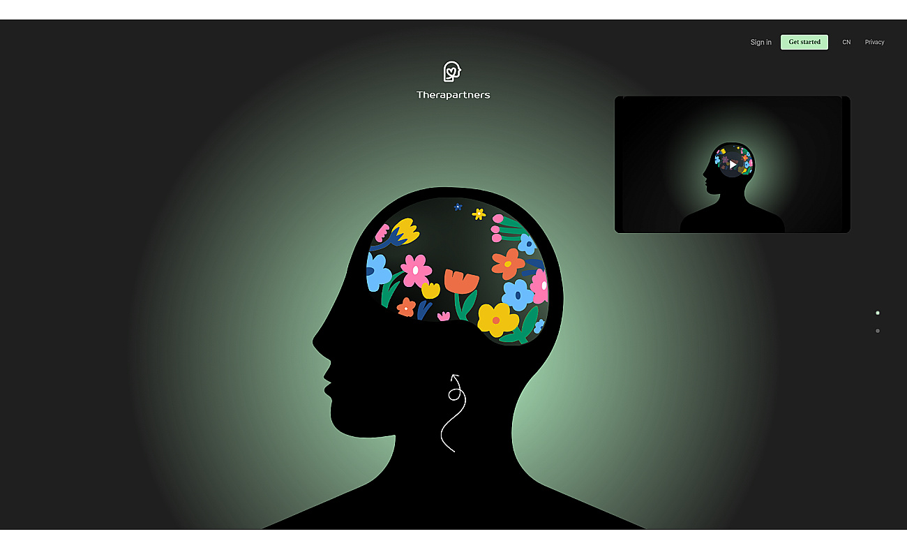 Therapartners screenshot