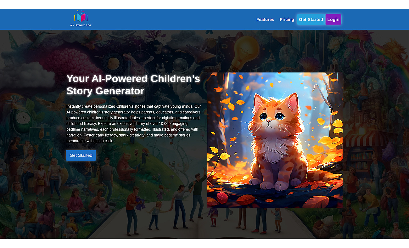 My StoryBot screenshot
