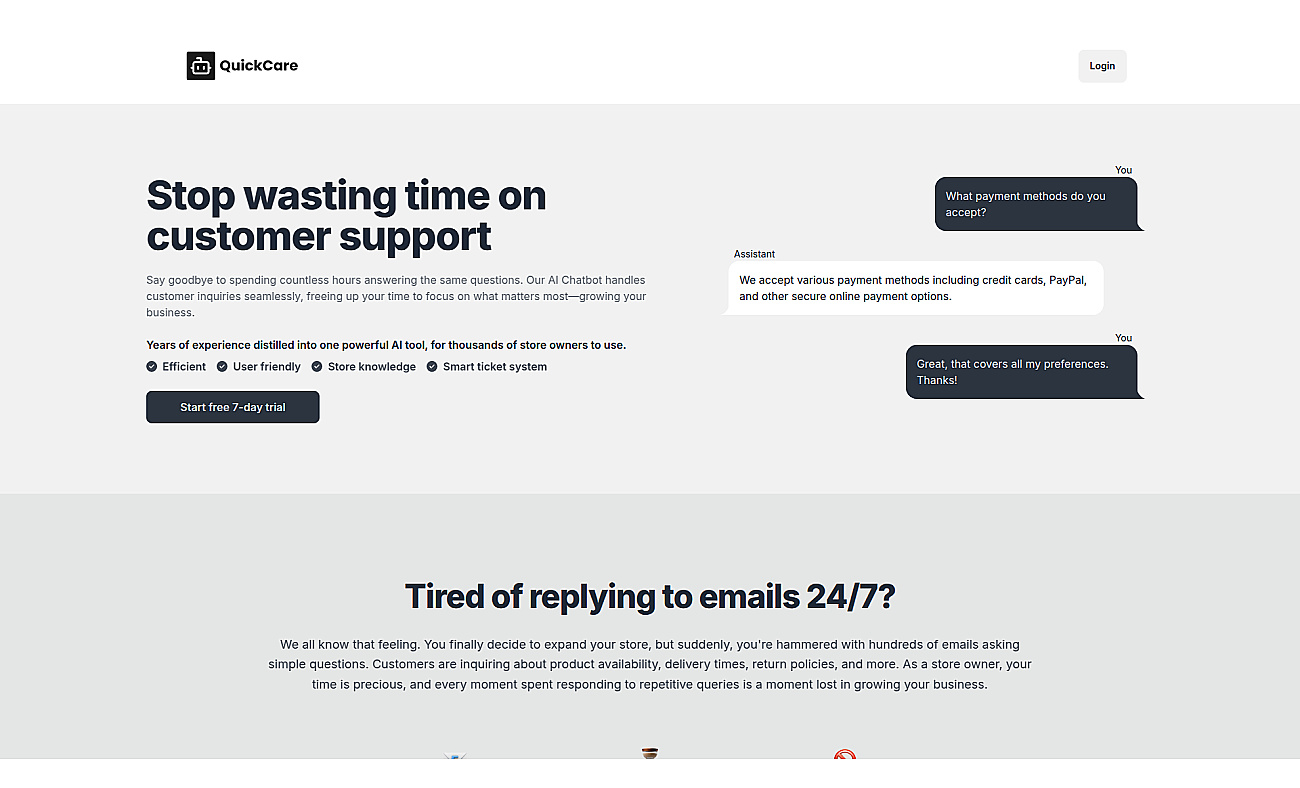 QuickCare screenshot