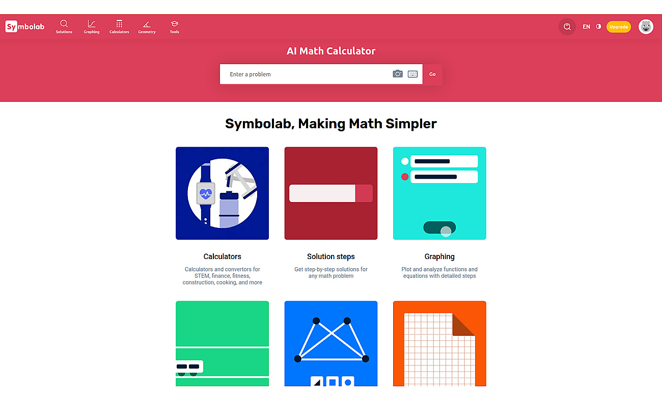 Mathway Symbolab screenshot