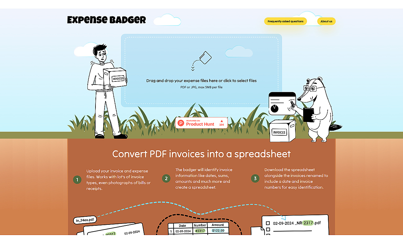 ExpenseBadger screenshot