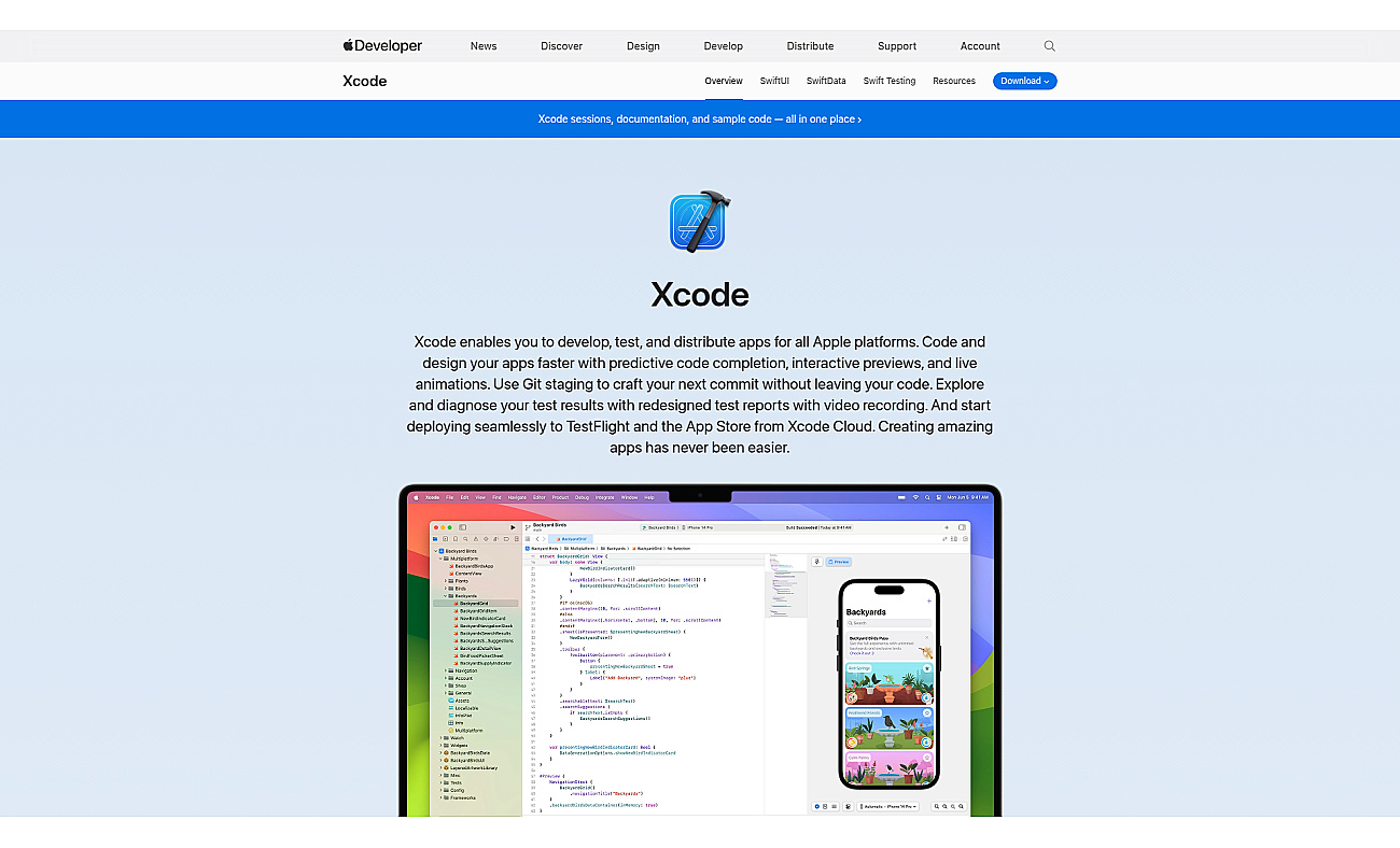Xcode screenshot