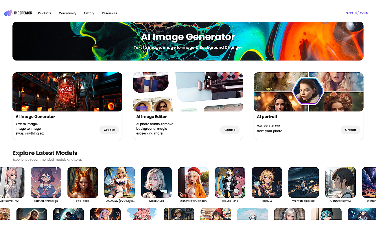 Imgcreator screenshot