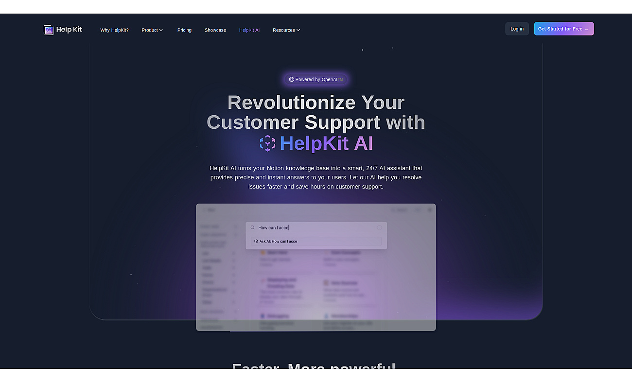 Helpkit screenshot