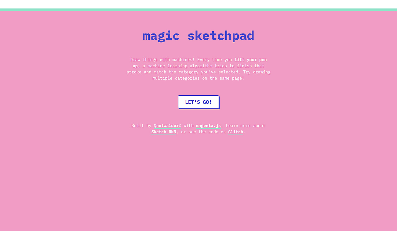 Magic Sketchpad screenshot
