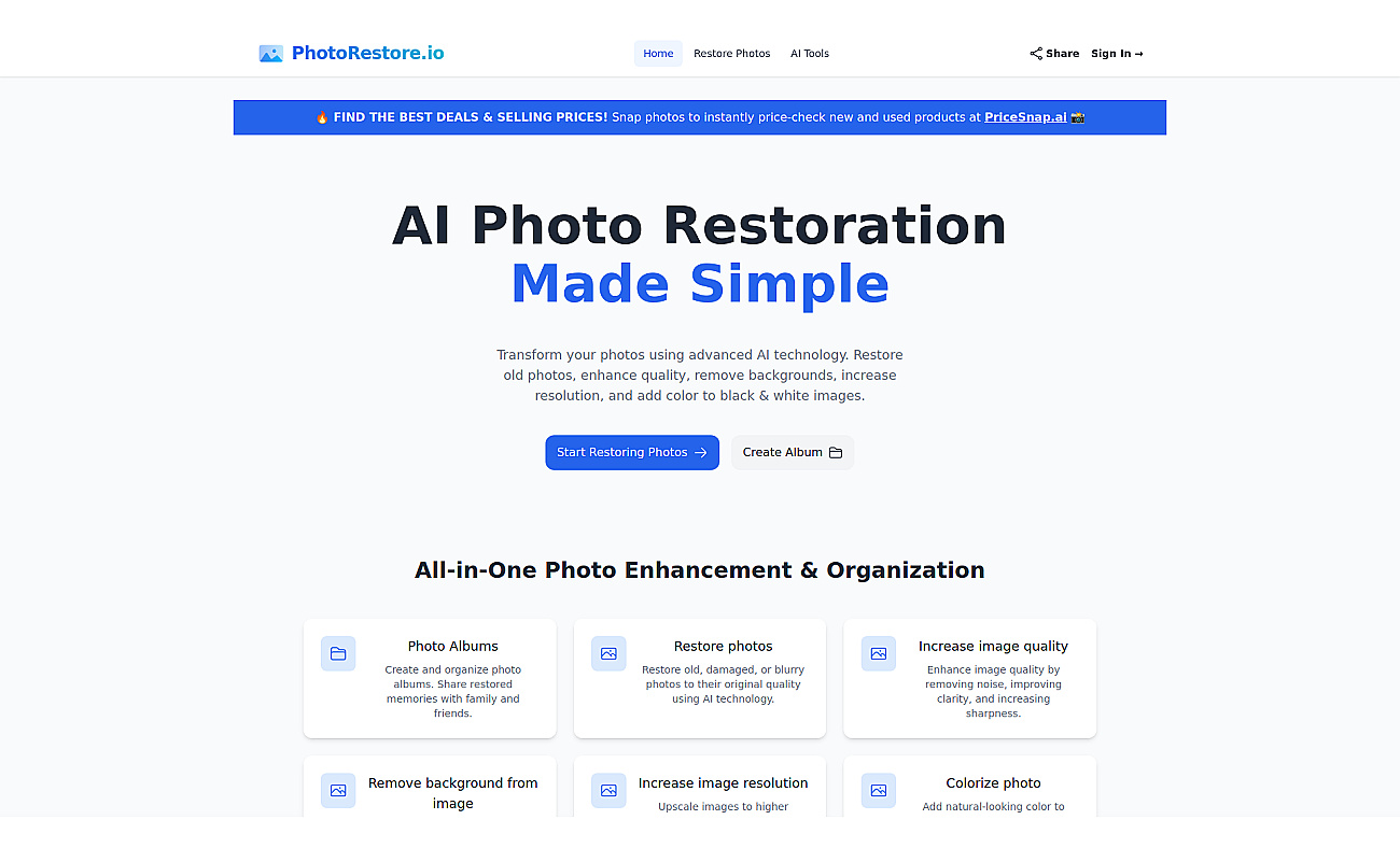 Photo Restore screenshot