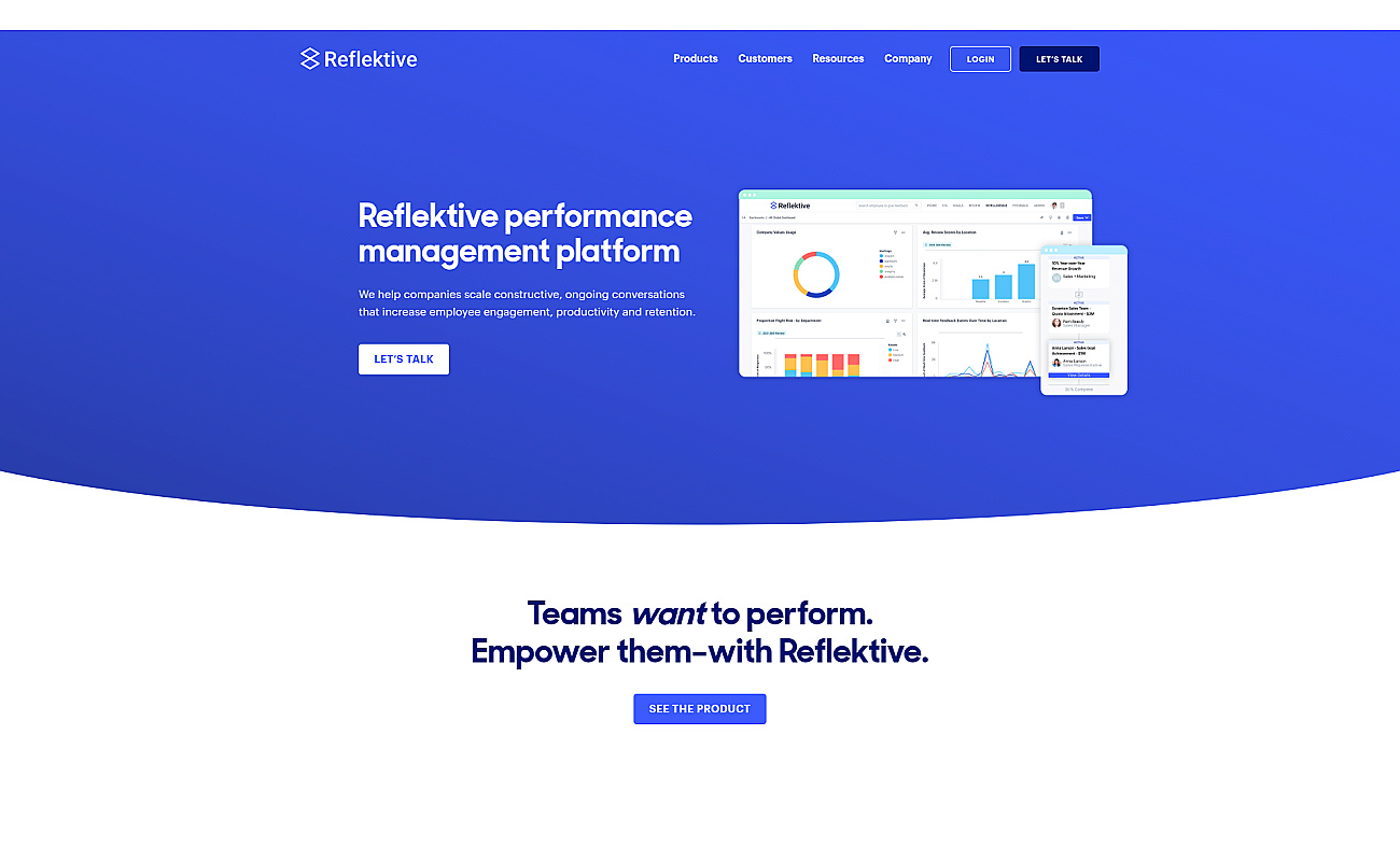 Reflektive screenshot