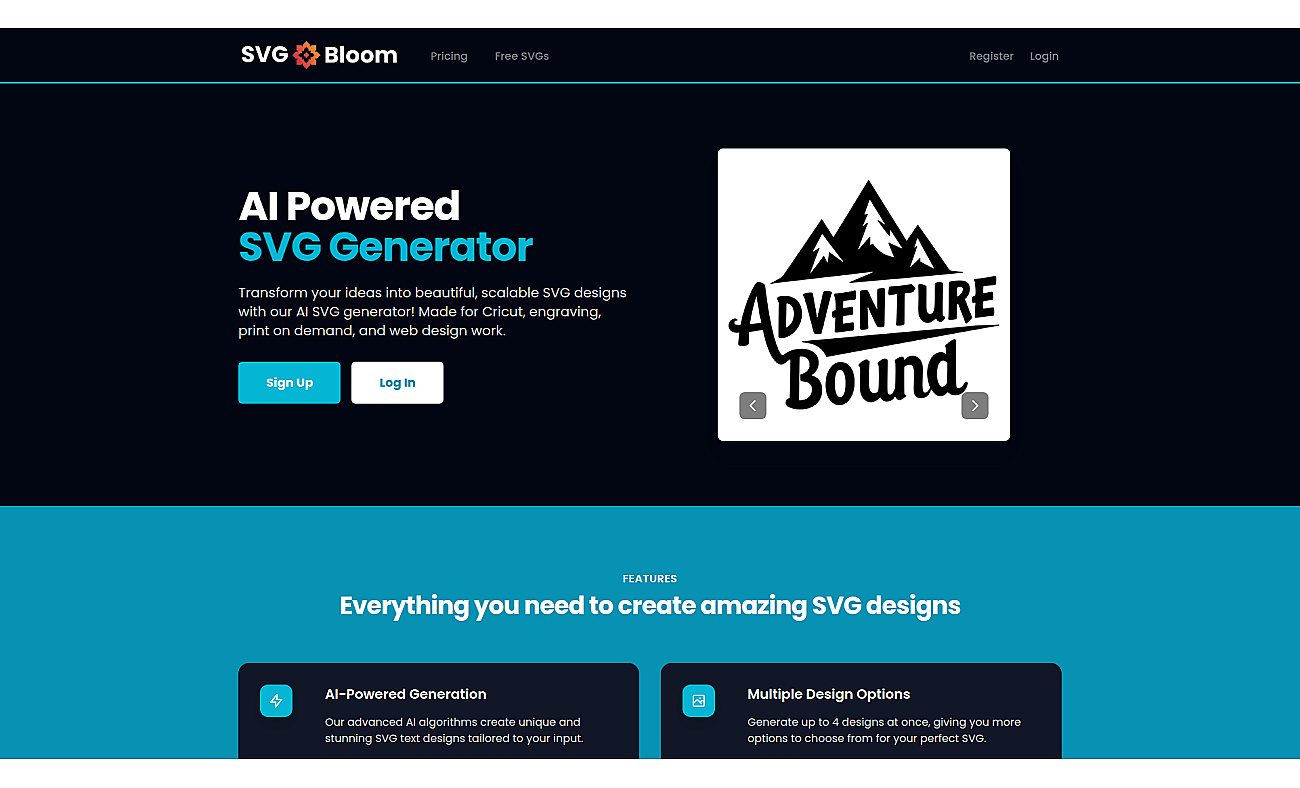 SVG Bloom screenshot