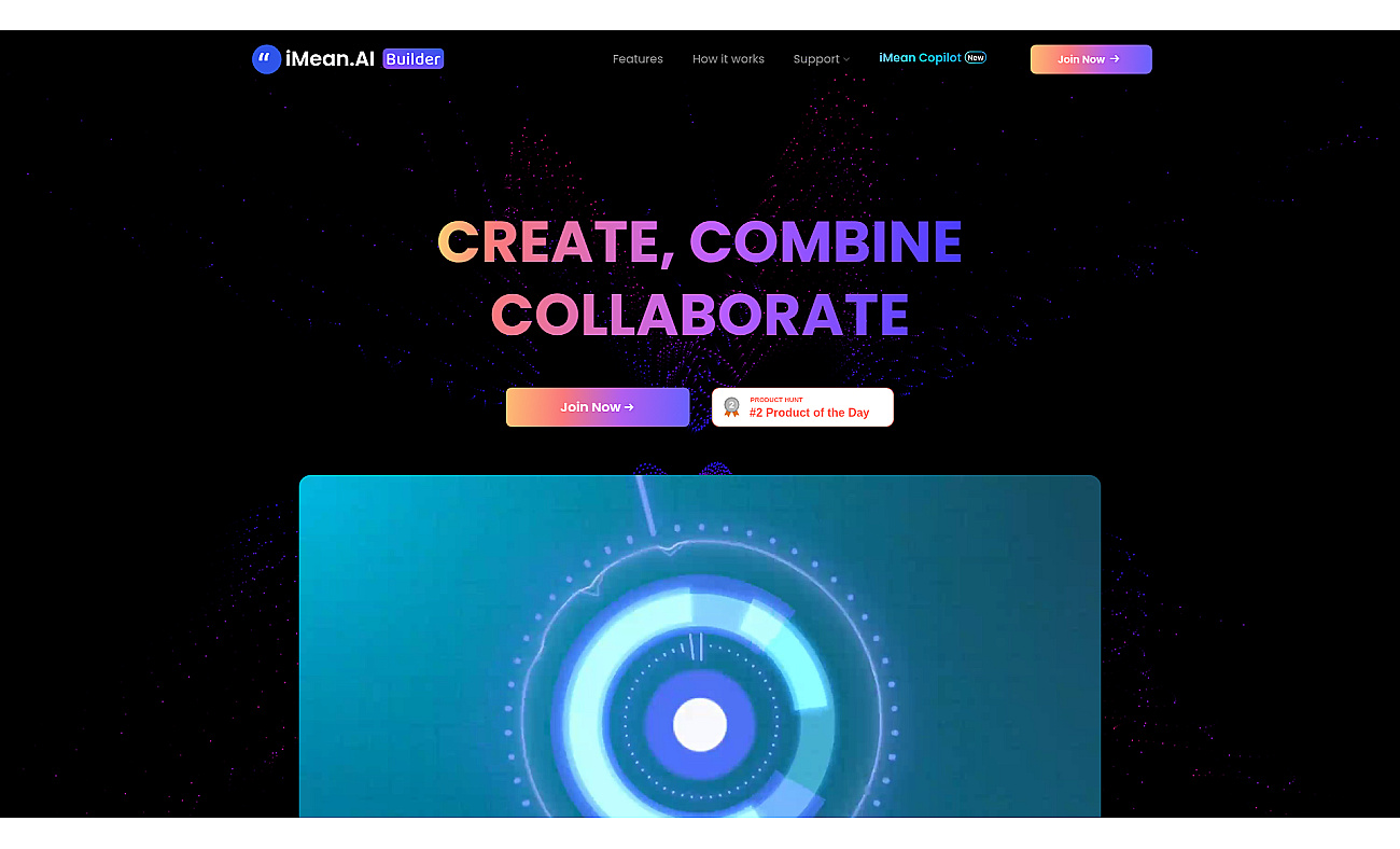 iMean AI Builder screenshot