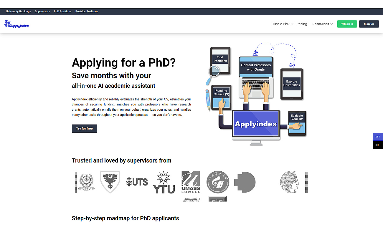Applyindex screenshot