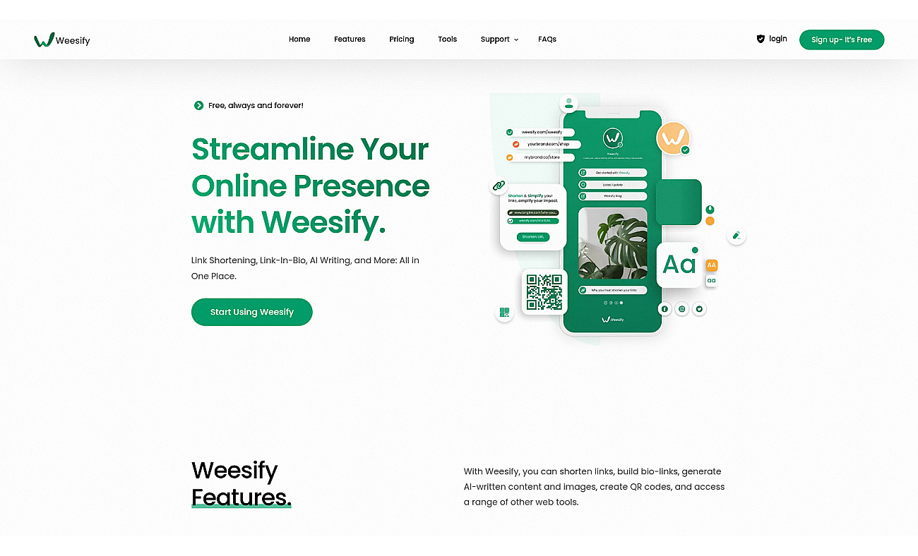 Weesify screenshot