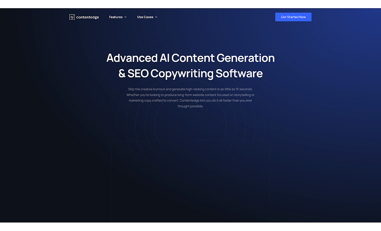 Contentedge screenshot
