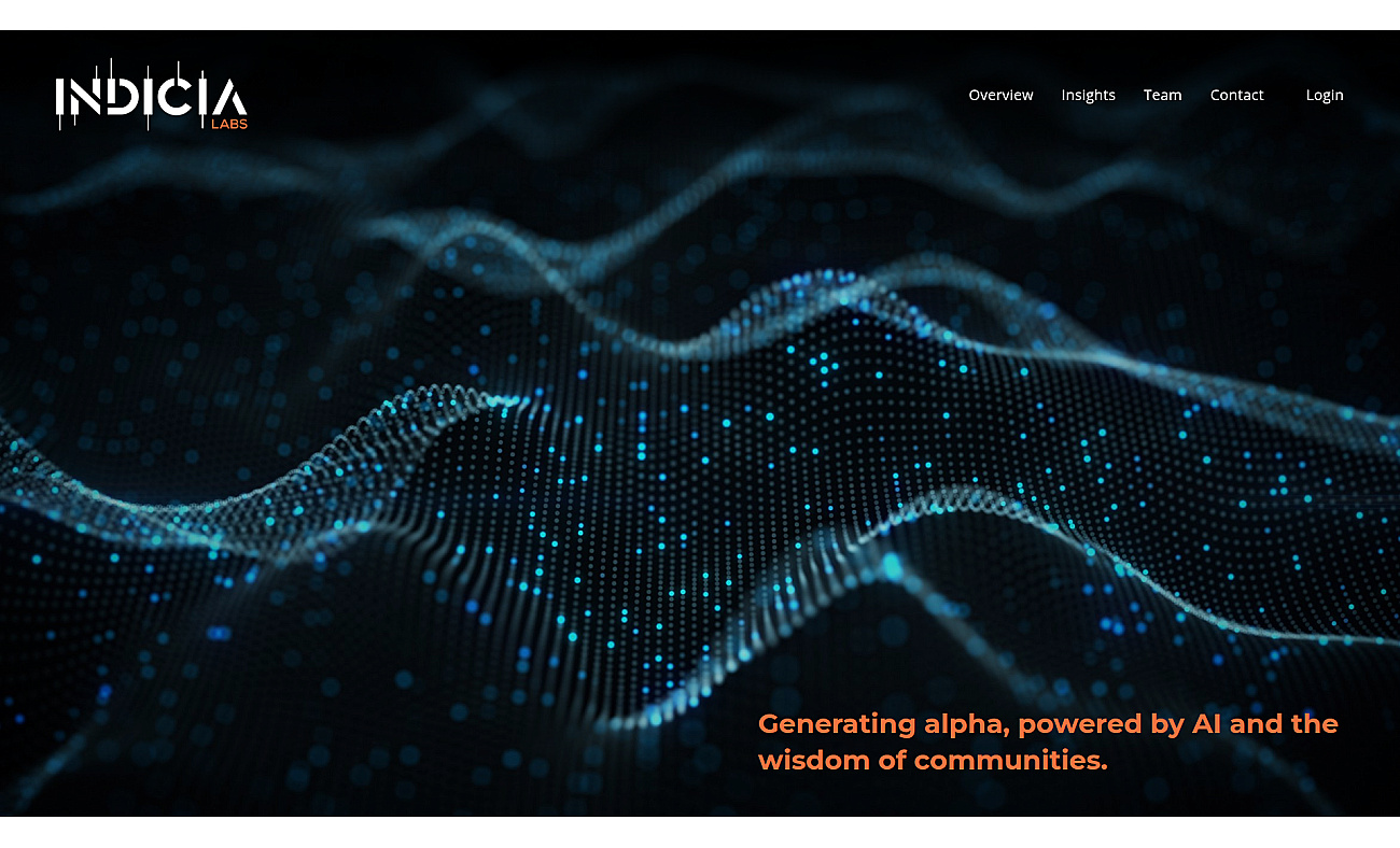 Indicia Labs Platform screenshot