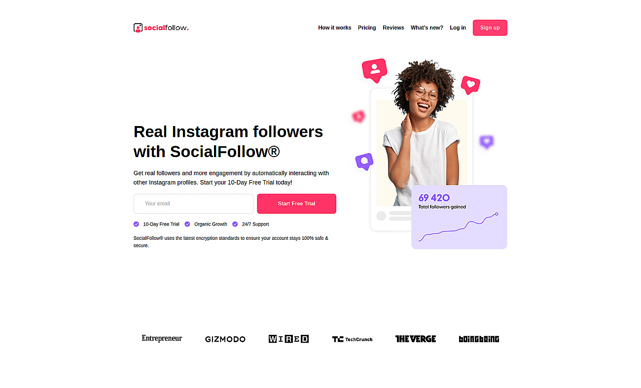 socialfollow.co screenshot