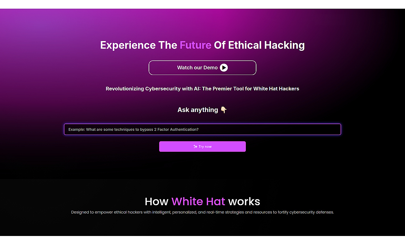 White Hat screenshot