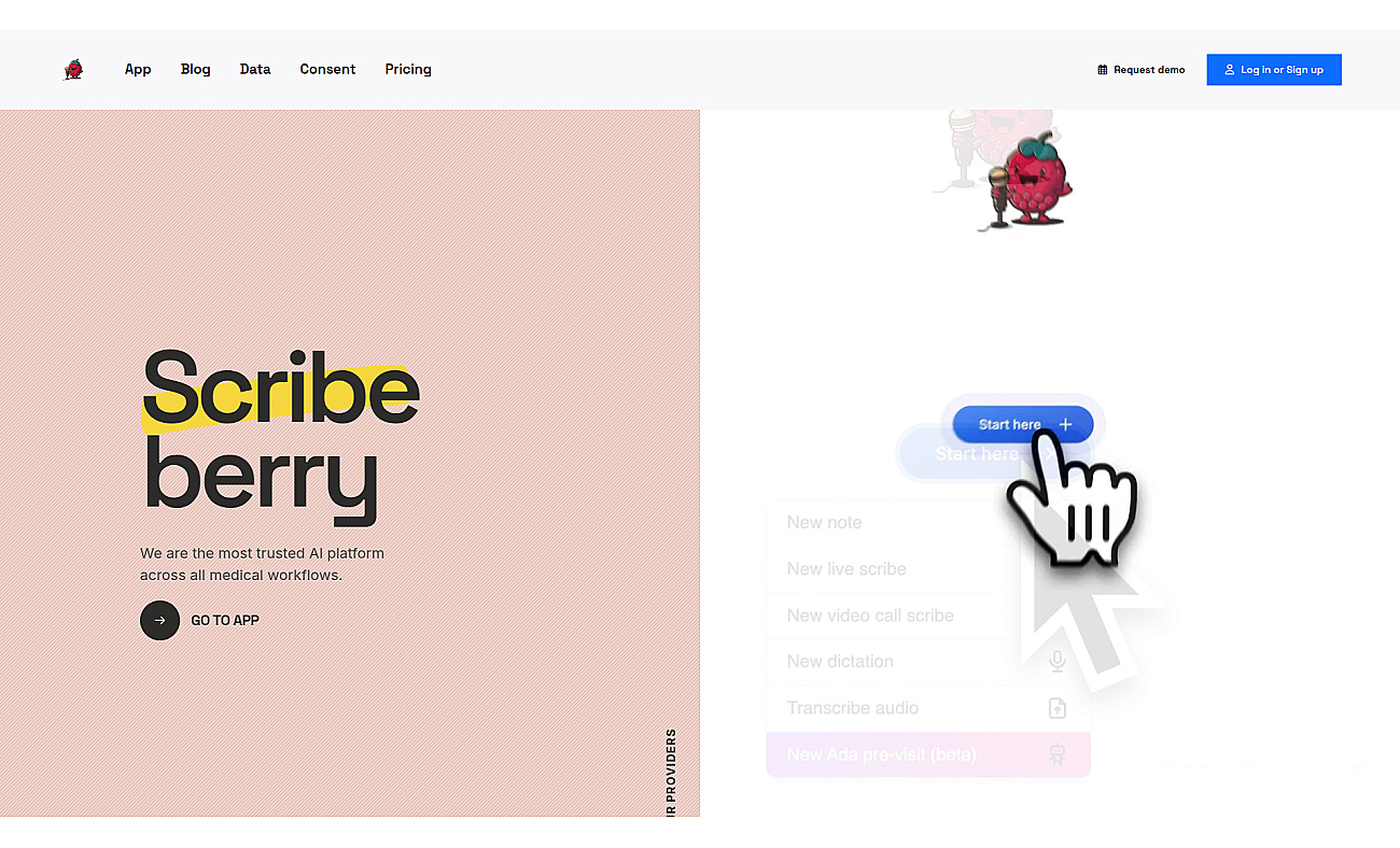 Scribeberry screenshot