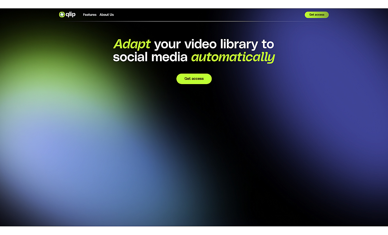 Qlip.ai screenshot