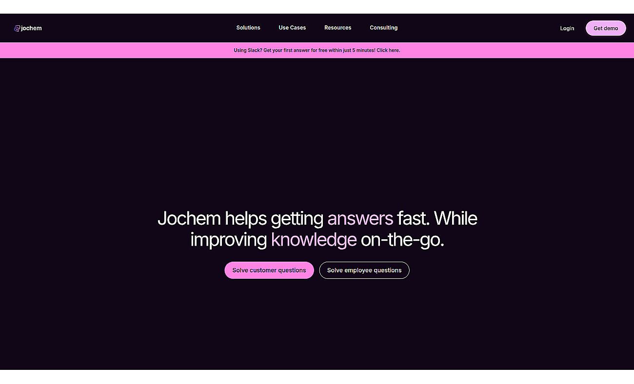 Jochem screenshot