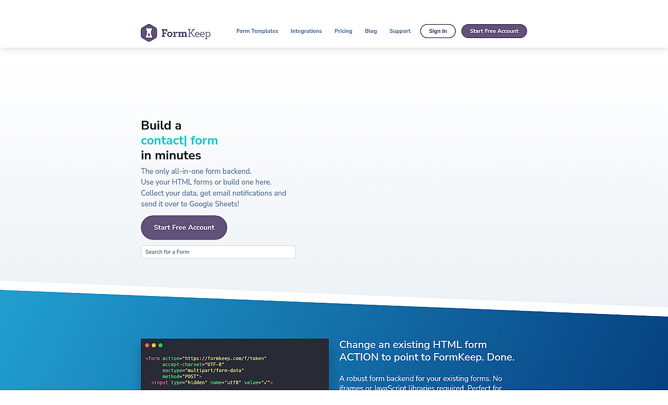 FormKeep screenshot