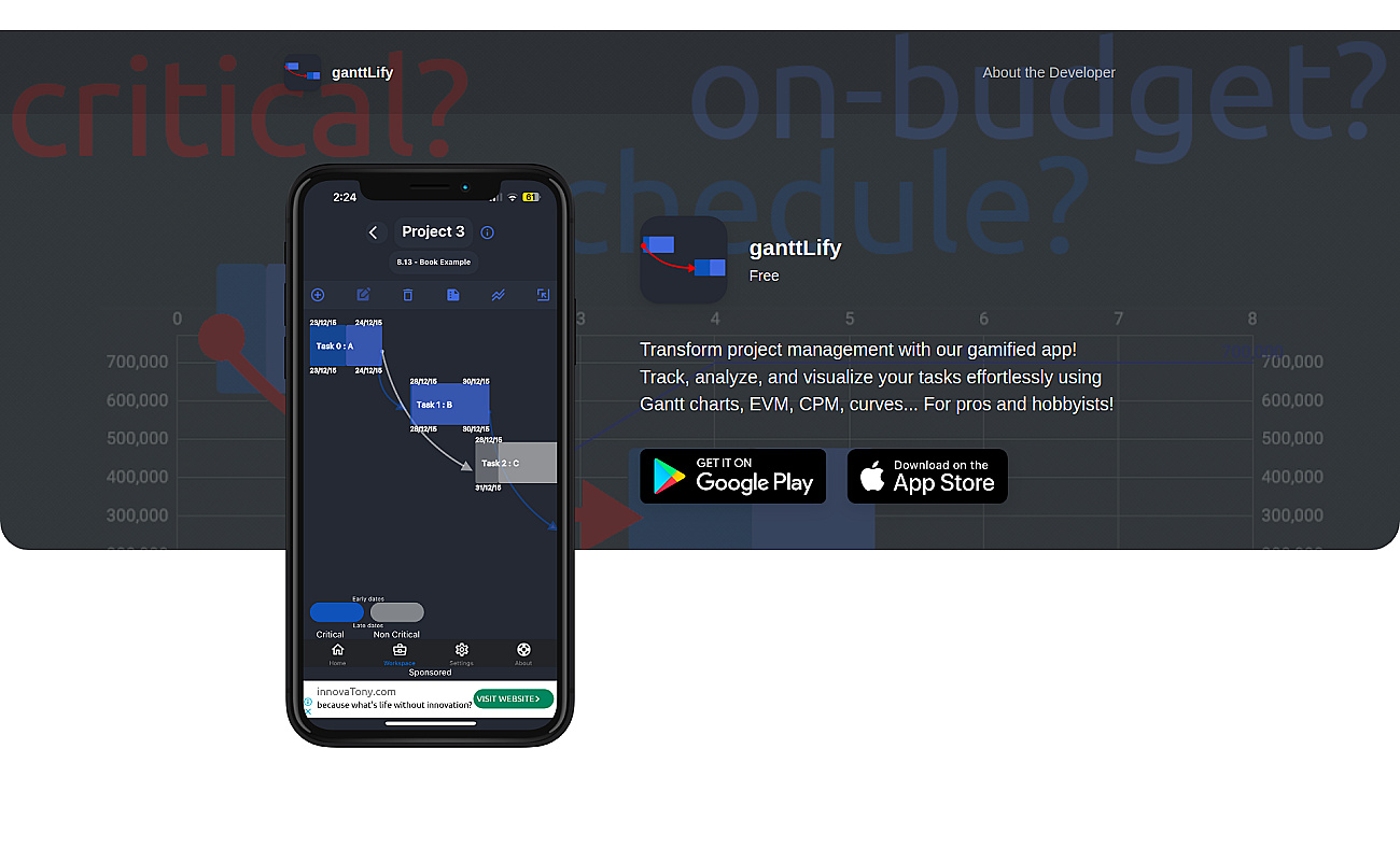 Ganttlify screenshot