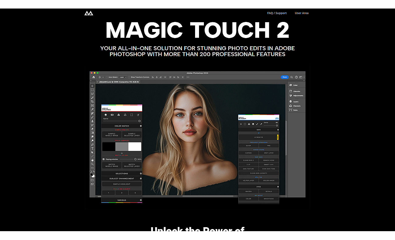 Creative magic panel screenshot