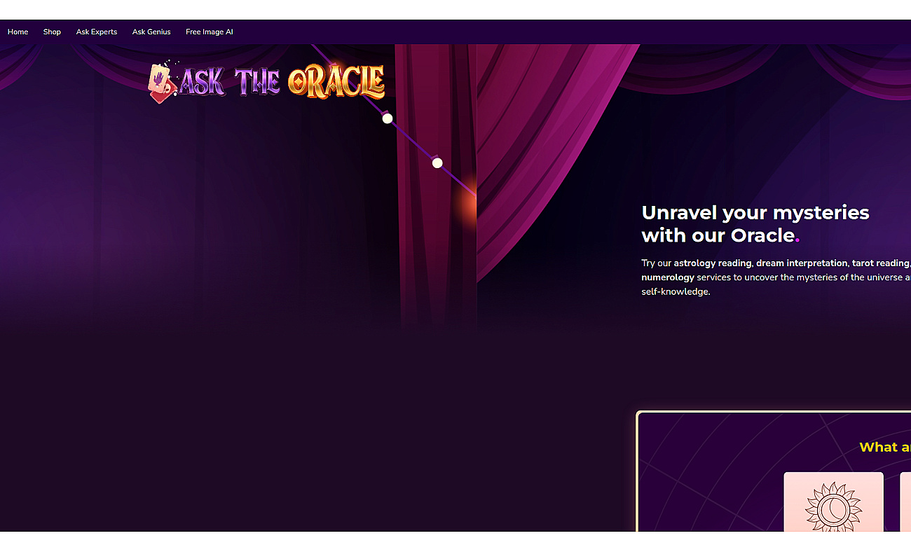 Ask Oracle screenshot