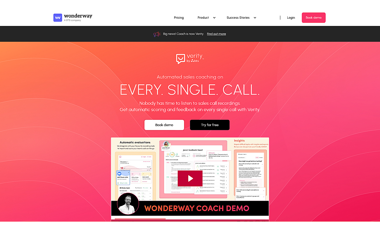 Wonderway Coach screenshot