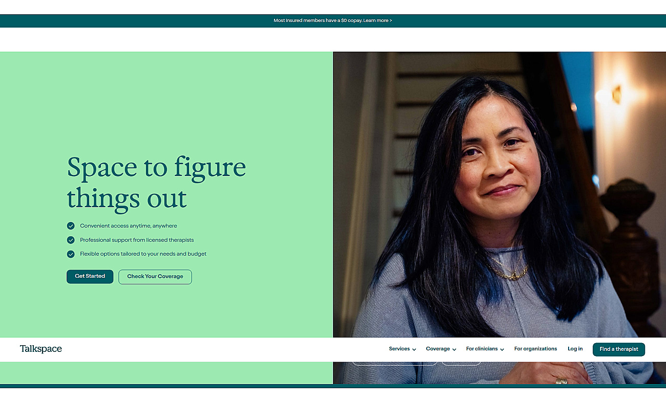 Talkspace screenshot