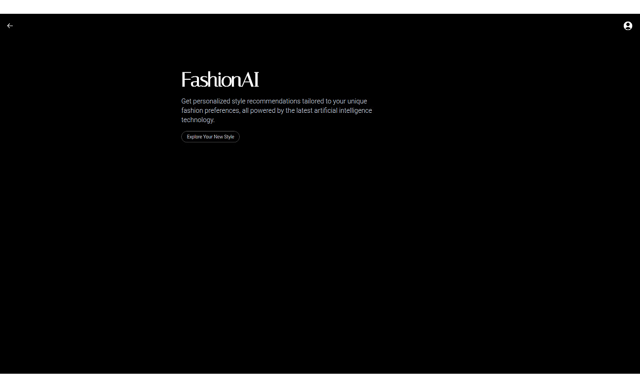 FashionAI screenshot
