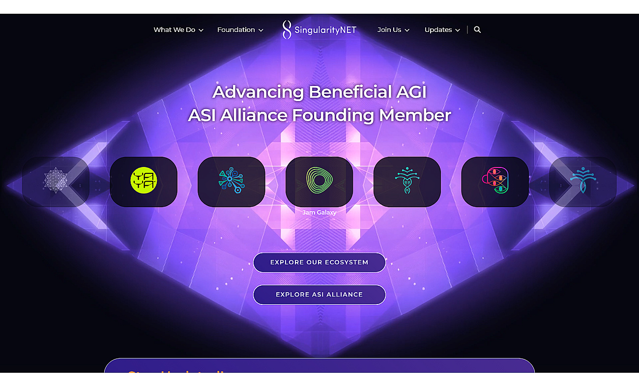 SingularityNET screenshot