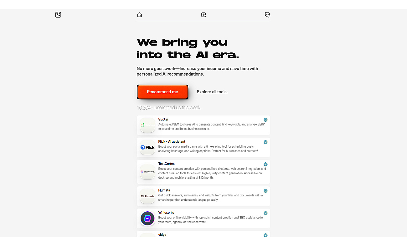 Probeai screenshot