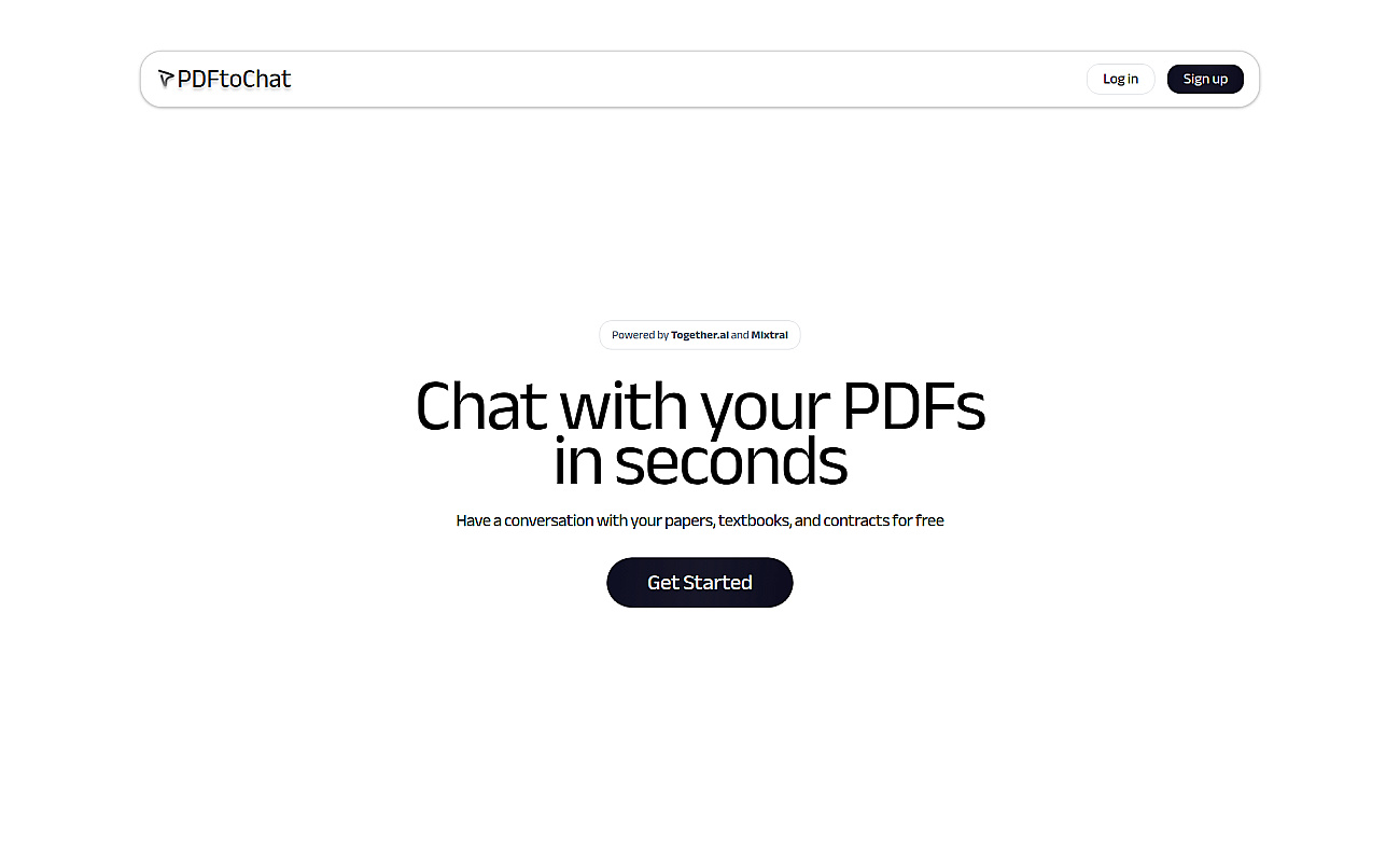 PDFtoChat screenshot